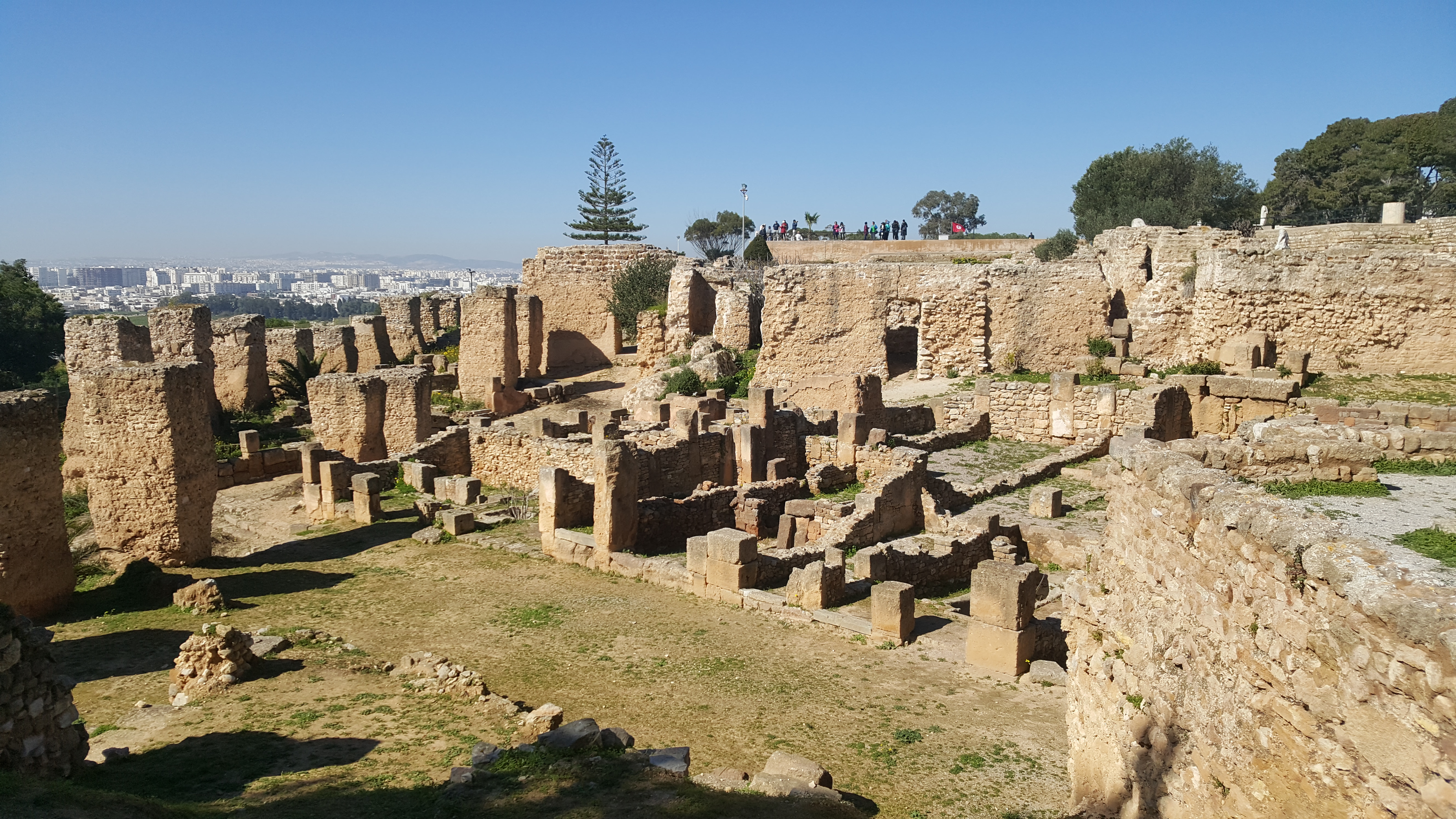 Blick über das punische Karthago