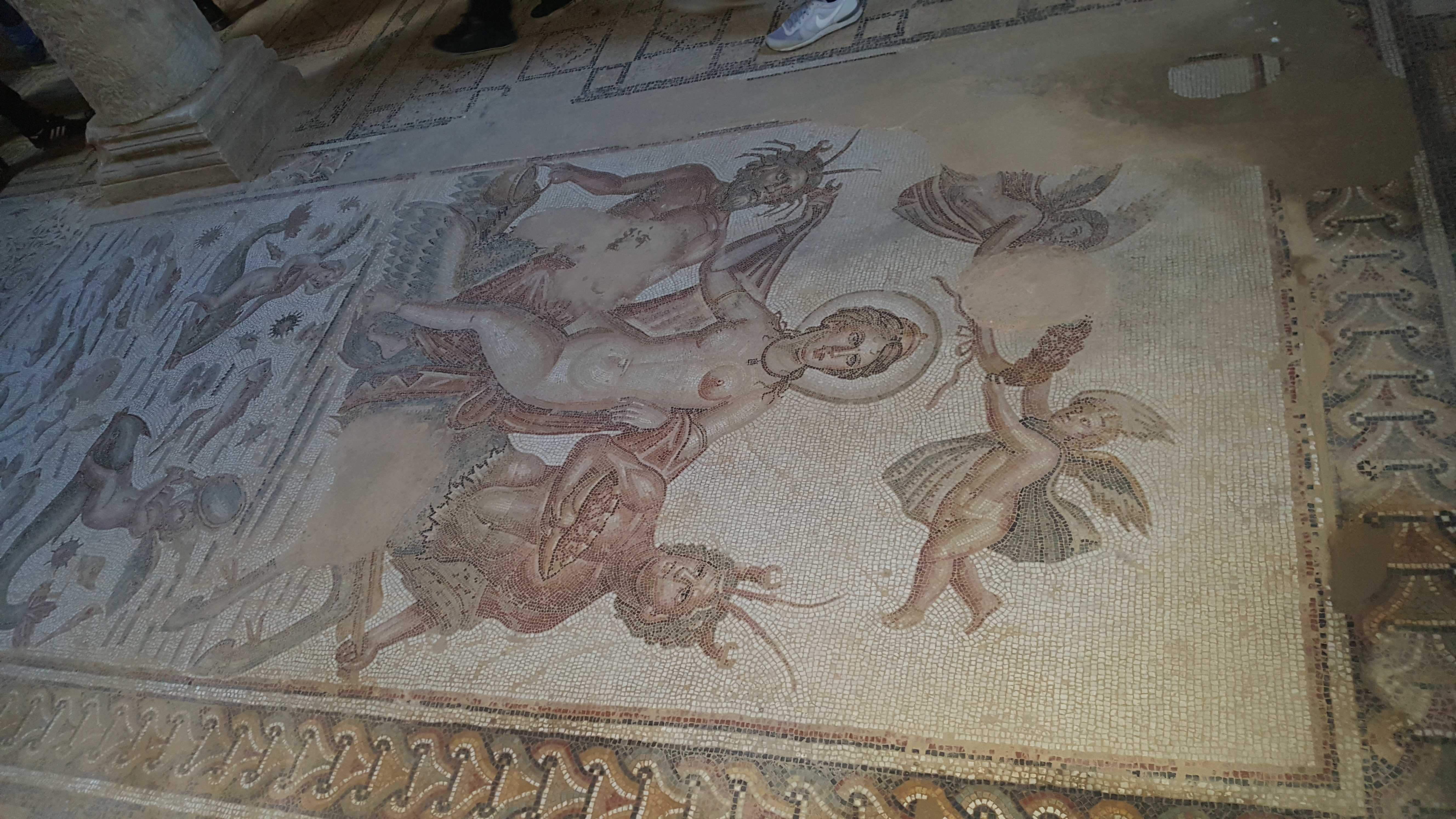 Mosaik der Amphitrite in Bulla Regia