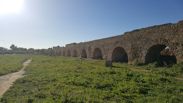 Foto von antiken Aquädukten aus Nordafrika
